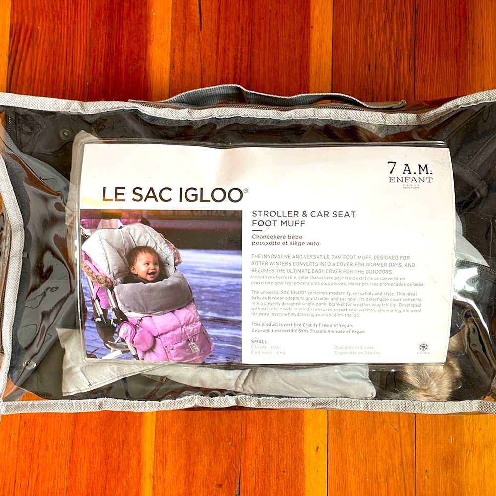 Le Sac Igloo Stroller & car seat foot muff